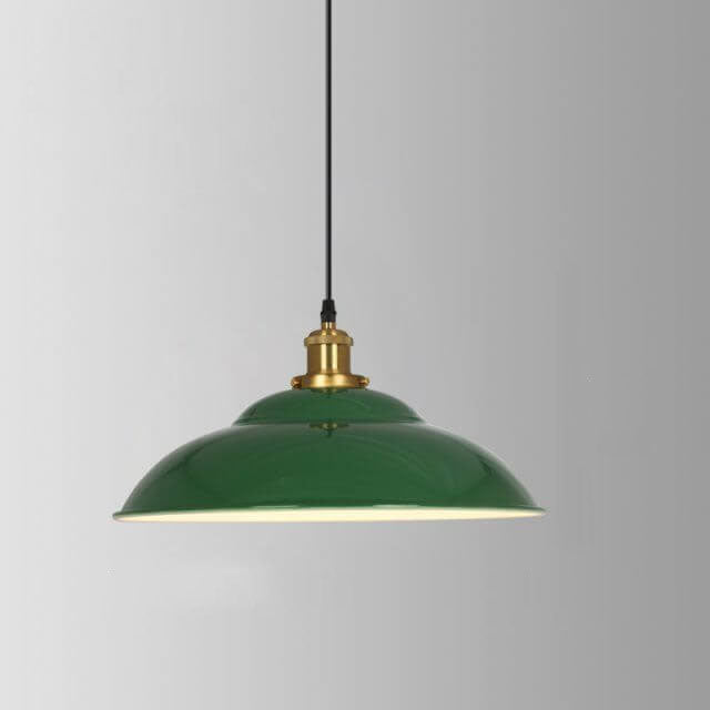 Industriële Groene Hanglamp – Meerdere Formaten