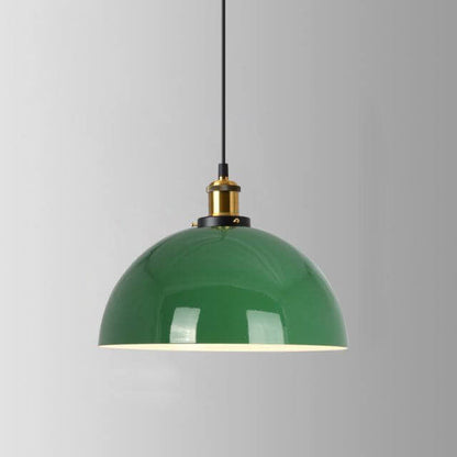 Industriële Groene Hanglamp – Meerdere Formaten