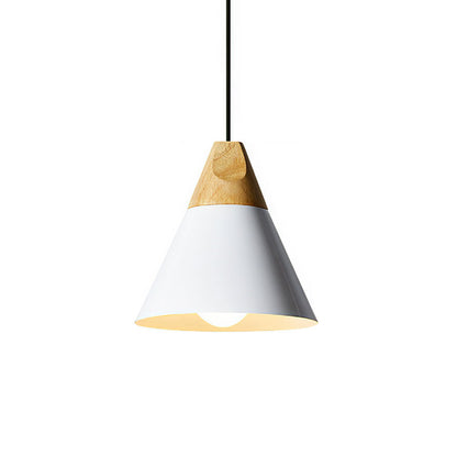 Ovia – Scandinavische Hanglamp van Hout & Aluminium