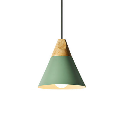 Ovia – Scandinavische Hanglamp van Hout & Aluminium