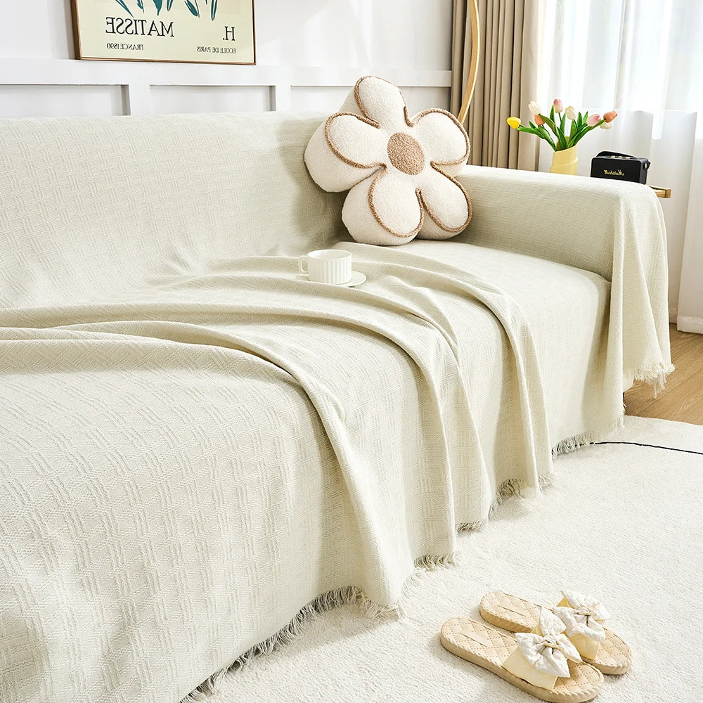 Extra Grote Omkeerbare Bankhoes – Zacht, Wasbaar & Perfect voor Hoge Rugleuningen