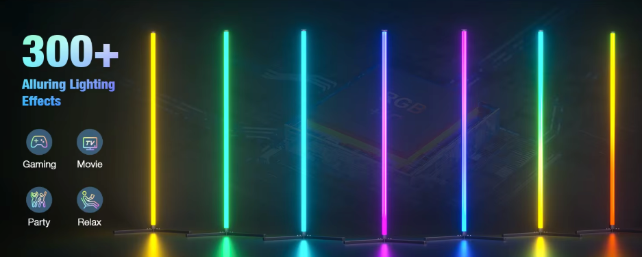 Dream – Slimme RGB Vloerlamp met Muzieksynchronisatie & App-bediening