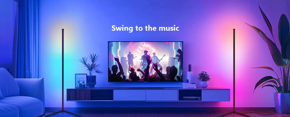 Dream – Slimme RGB Vloerlamp met Muzieksynchronisatie & App-bediening