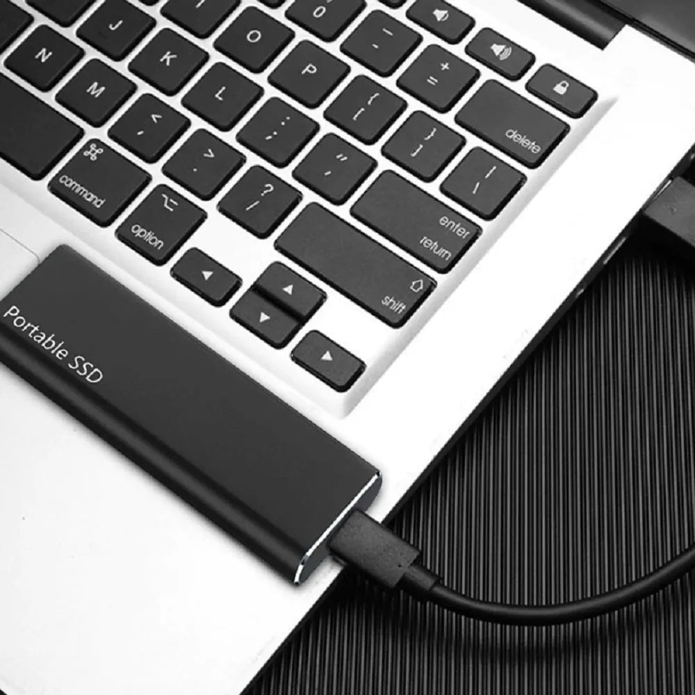Ultra Dunne 4TB Externe Harde Schijf met USB-C