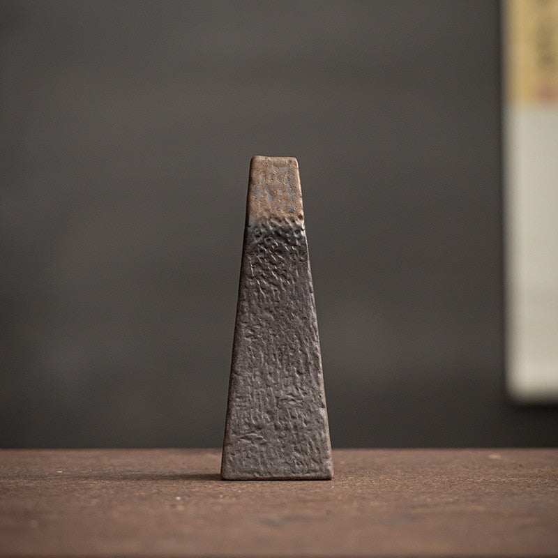 Keramieken Vaas Collectie Japans Stenen Design