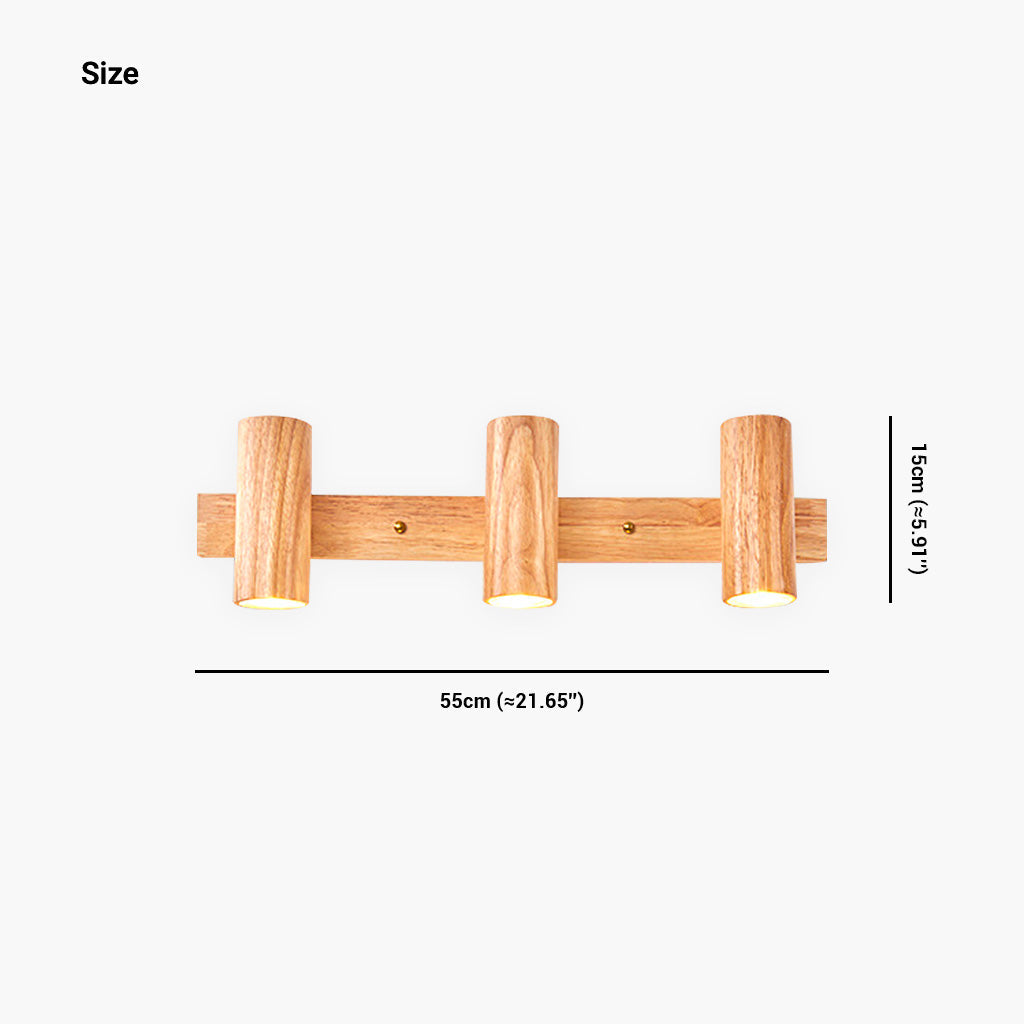 Scandinavische Houten Plafondlamp