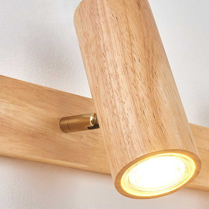 Scandinavische Houten Plafondlamp