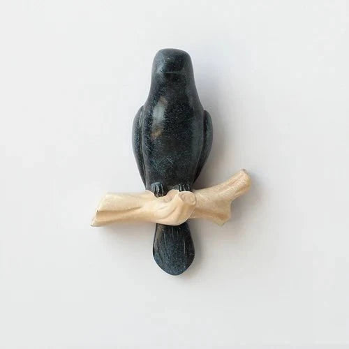 Hars Wandkapstok met Vogelmotief – Stijlvol, Duurzaam & Functioneel