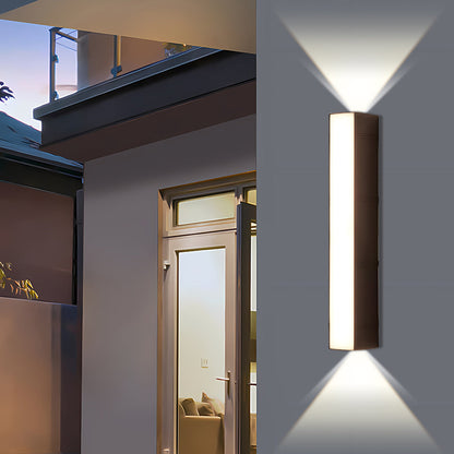 Stilo – Longtube Buitenlamp Muur met Geïntegreerde LED & Modern Design