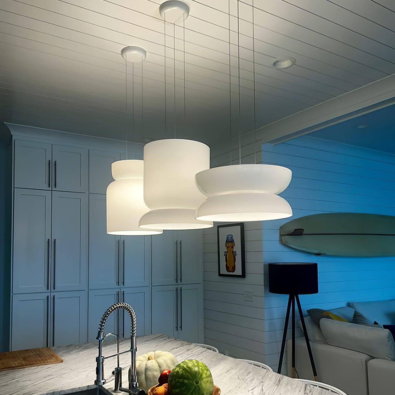 Glazen LED Hanglamp met Modern & Sfeervol Design