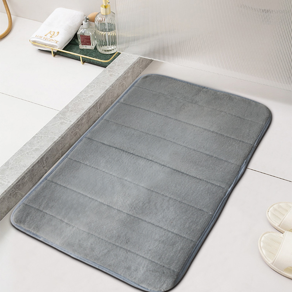 Absorberende Badmat – Sneldrogend Antislip Badkamerkleed
