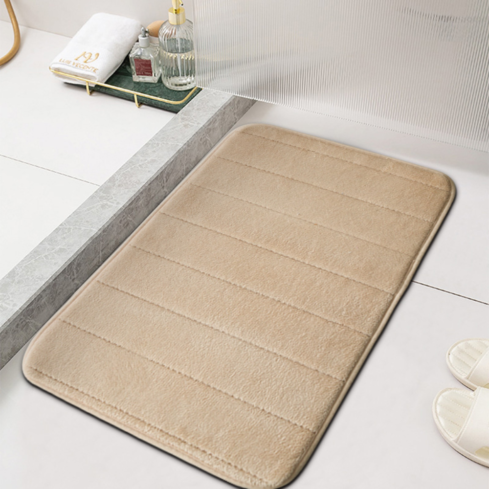 Absorberende Badmat – Sneldrogend Antislip Badkamerkleed