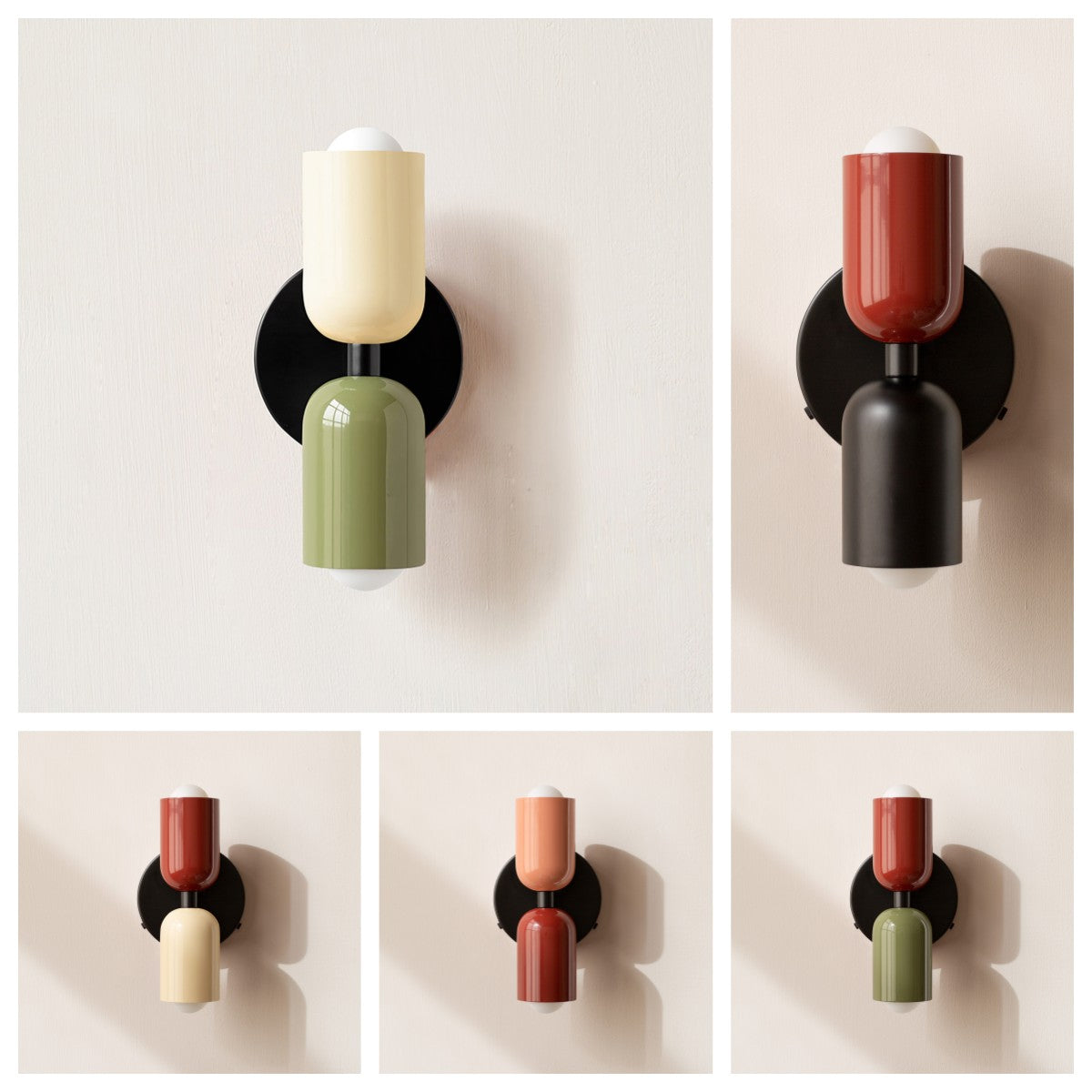 Moderne Dubbele Wandlamp voor Sfeervolle Verlichting in Huis