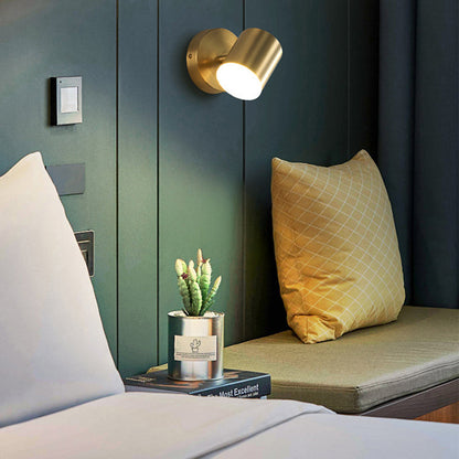 Skära – Minimalistische Wandlamp met Geïntegreerde LED & Gouden Afwerking