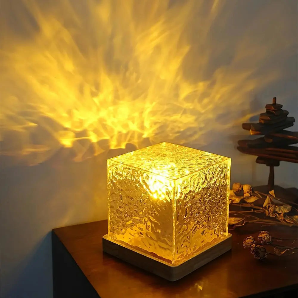 Cubo – Kubus Lamp met Prismatisch Licht