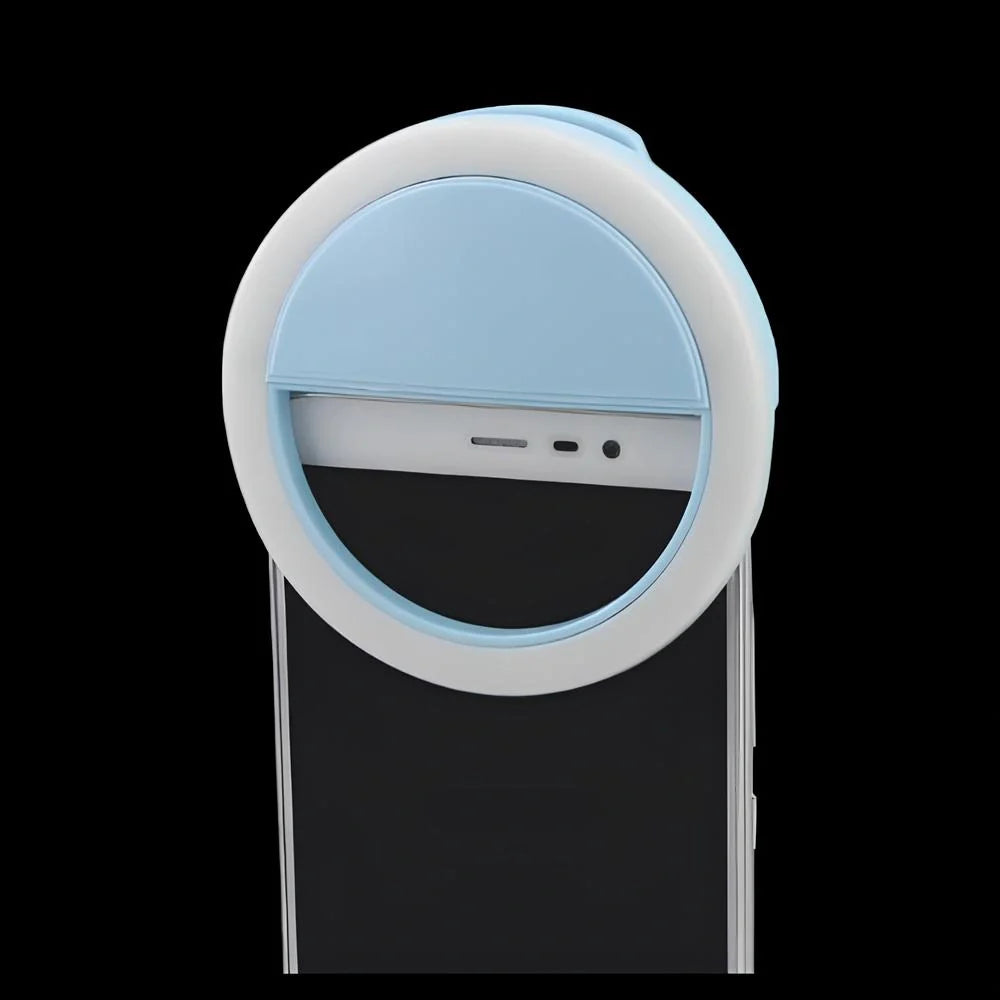 Selfie Ring Light – Compact Clip-On Lamp for Perfect Photos & Videos