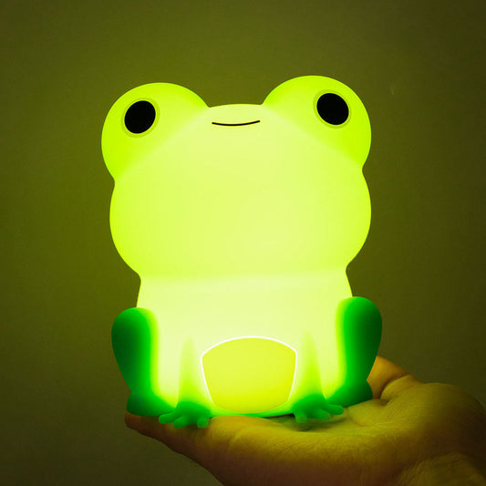 Frogy - Kikker Nachtlamp met LED en Tap-bediening