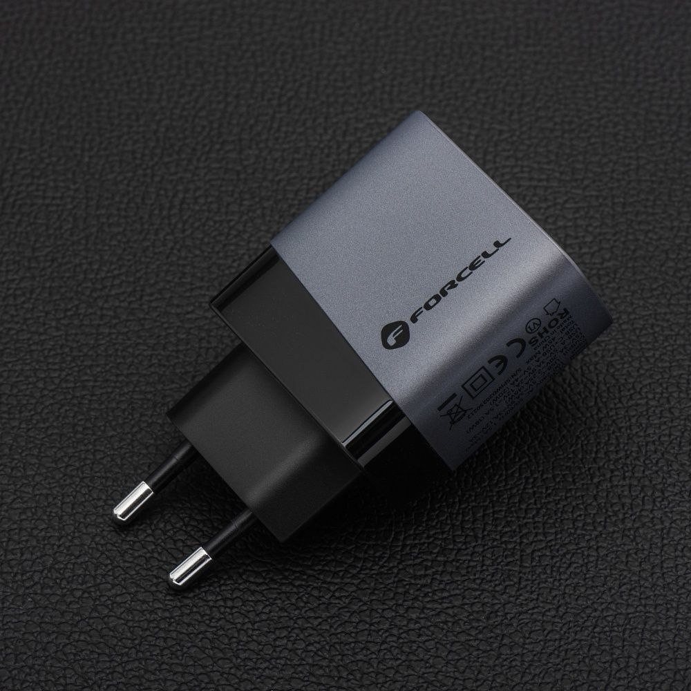 Lumio - GaN Snellader 45W USB-C + USB-A met PD & QC4.0