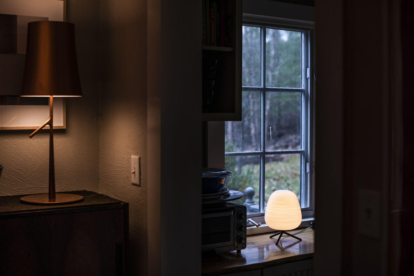 Japandi rijstlamp met Stijlvol Design