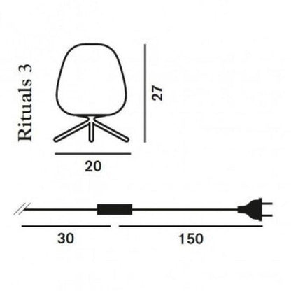 Japandi rijstlamp met Stijlvol Design