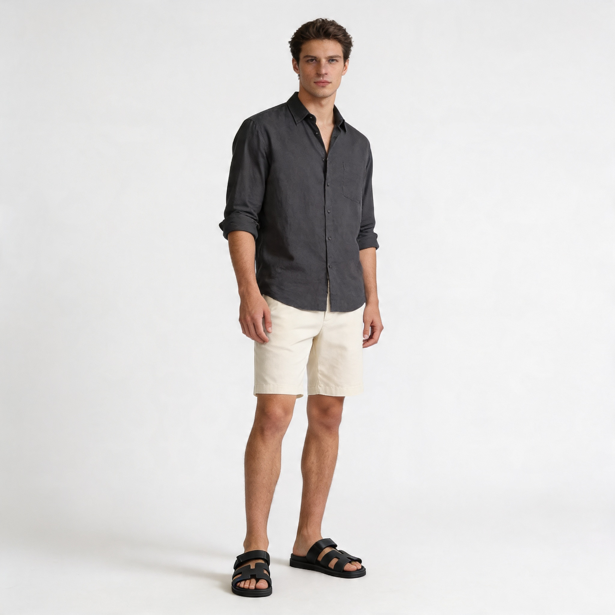 Heren Instap Sandalen – Comfortabele Sandalen met Flexibele Zool