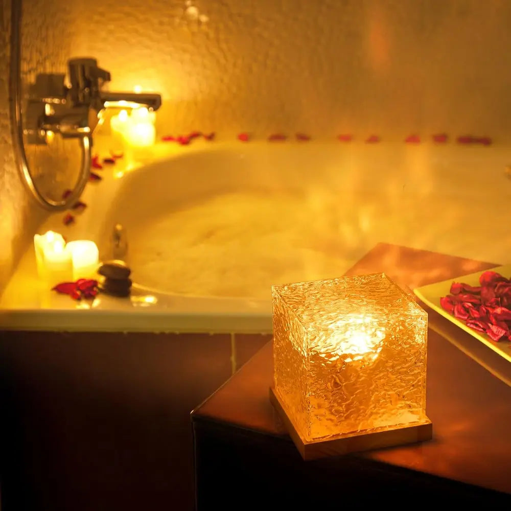 Cubo – Kubus Lamp met Prismatisch Licht