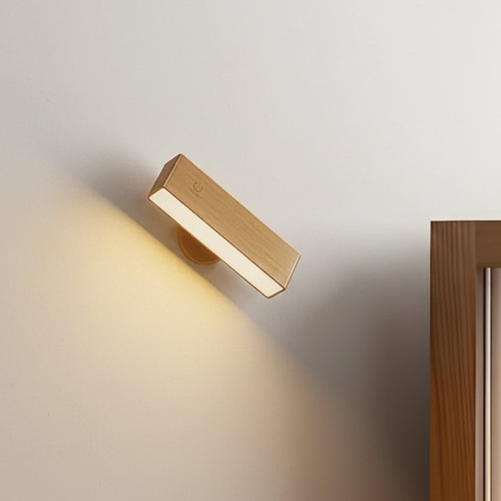 Stijlvolle Draaibare wandlamp met Magnetische montage