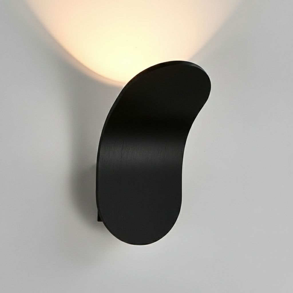 Scandinavische Minimalistische LED Wandlamp van Metaal