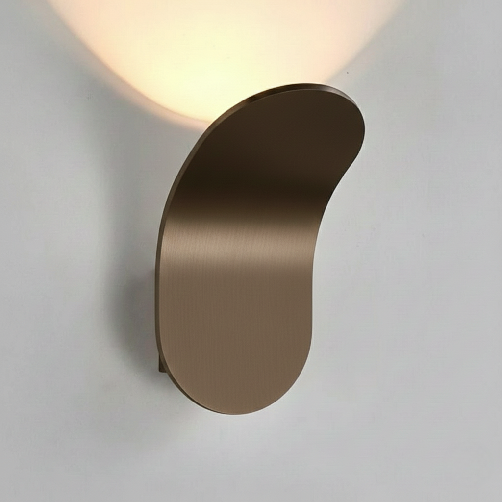 Scandinavische Minimalistische LED Wandlamp van Metaal