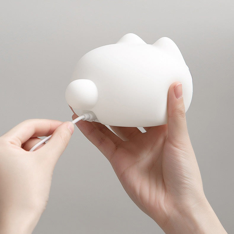 Gerry – Oranje Kat Nachtlampje Kind LED Slaaplamp Babykamer