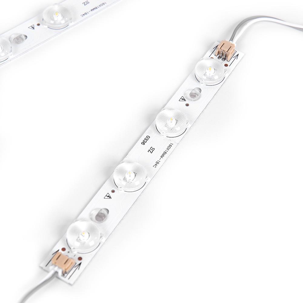 Erda – Moderne LED Plafondlamp met Acryl Kap (Zwart, 40/50 cm)