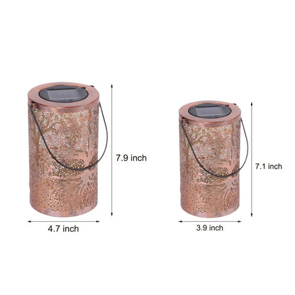 Solar Hangende Lantaarn – Boomprojectie met Warm Wit Licht en IP55