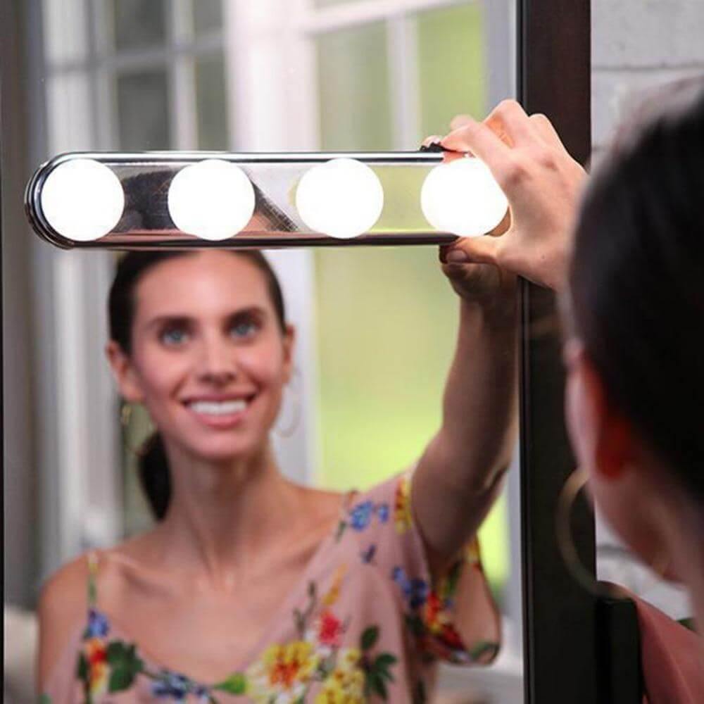 Make-up Lamp met Zuignap – Draagbaar, Slim & Professioneel Verlicht