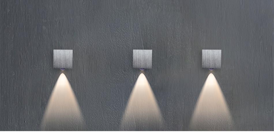 LED Wandlamp Kubus met Modern & Minimalistisch Design