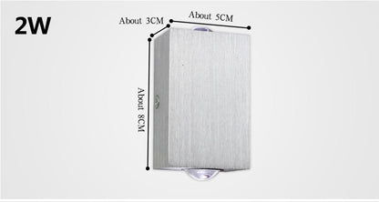 LED Wandlamp Kubus met Modern & Minimalistisch Design