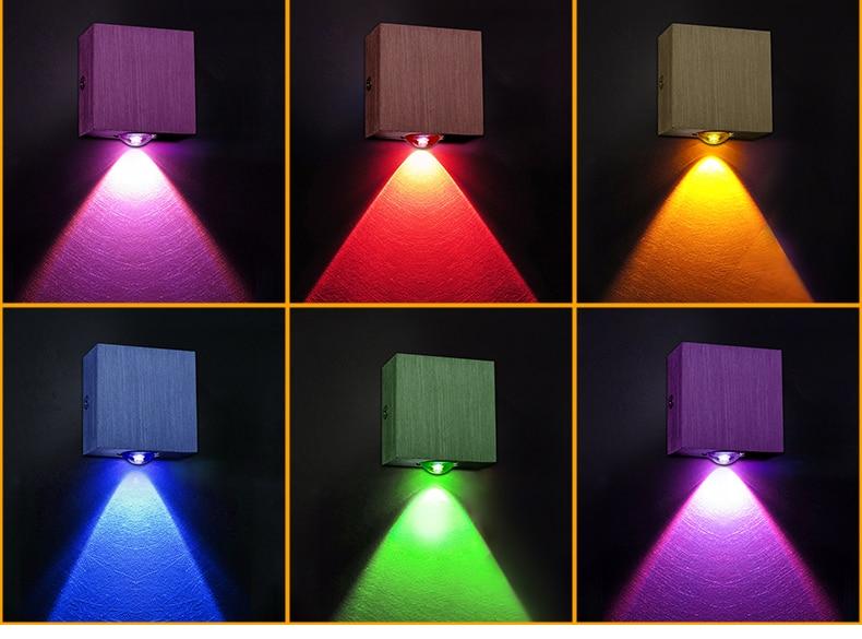 LED Wandlamp Kubus met Modern & Minimalistisch Design