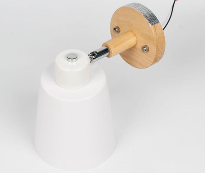 Scandinavische Wandlamp van IJzer & Hout