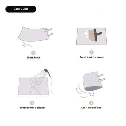 Lumio – Nordic Badmat met Antislip & Absorberend Ontwerp