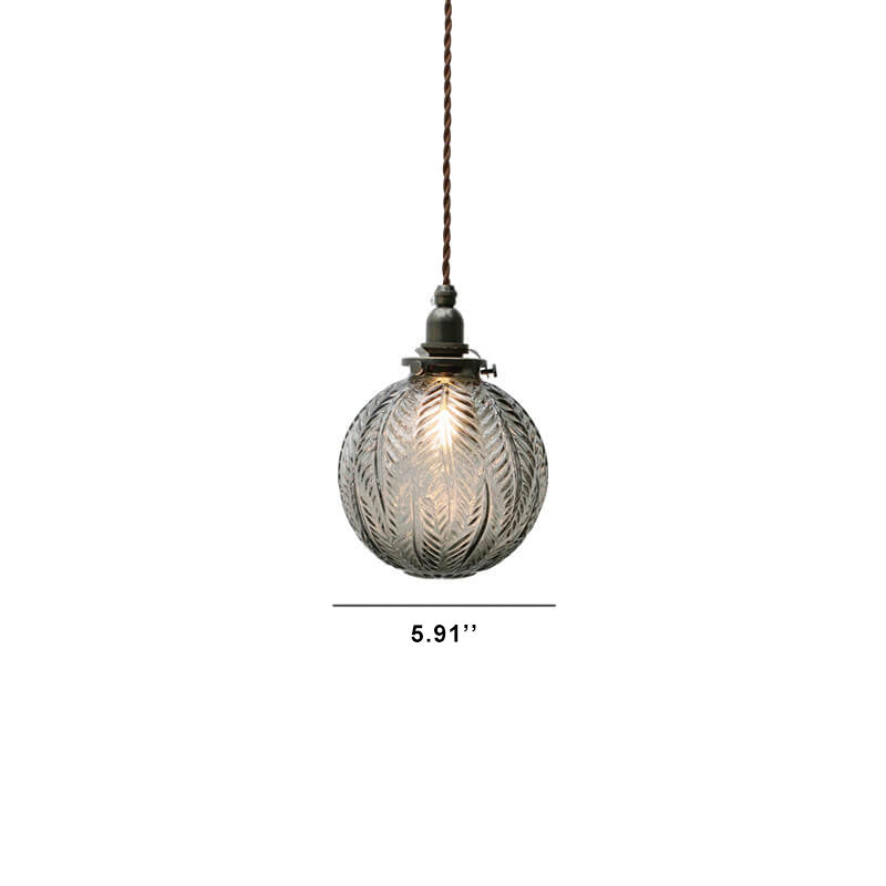 Moderne Glazen Hanglamp met Stijlvolle Details