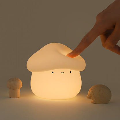 Champy - Lachende Paddenstoel Nachtlamp LED Squishy