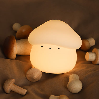 Champy - Lachende Paddenstoel Nachtlamp LED Squishy