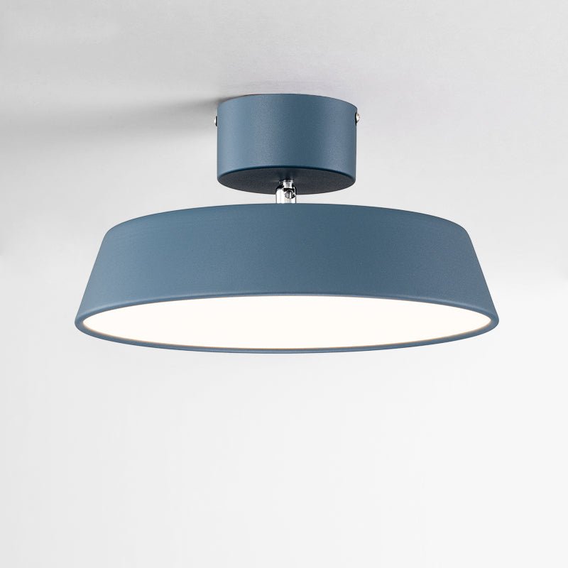 Fjërgge – Scandinavische LED Plafondlamp met Acryl Kap (Groen/Blauw, 3000K Warm Wit)