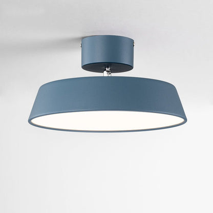 Fjërgge – Scandinavische LED Plafondlamp met Acryl Kap (Groen/Blauw, 3000K Warm Wit)