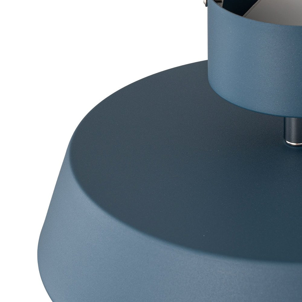 Fjërgge – Scandinavische LED Plafondlamp met Acryl Kap (Groen/Blauw, 3000K Warm Wit)