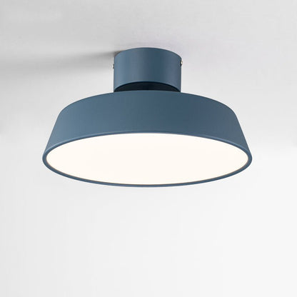 Fjërgge – Scandinavische LED Plafondlamp met Acryl Kap (Groen/Blauw, 3000K Warm Wit)