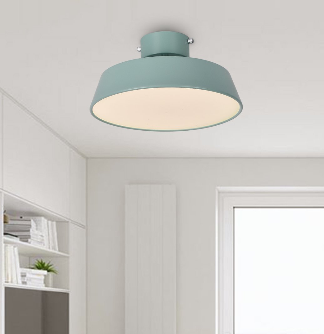 Scandinavische LED Plafondlamp met Acryl Kap