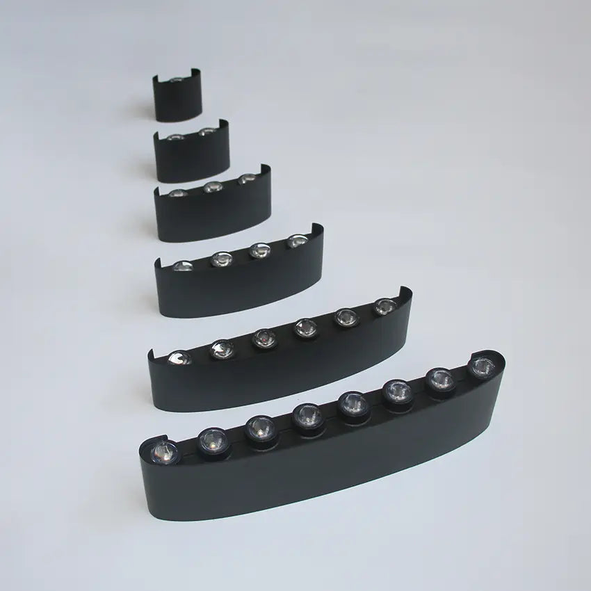 LED Wandlamp voor Binnen & Buiten – Wit of Zwart