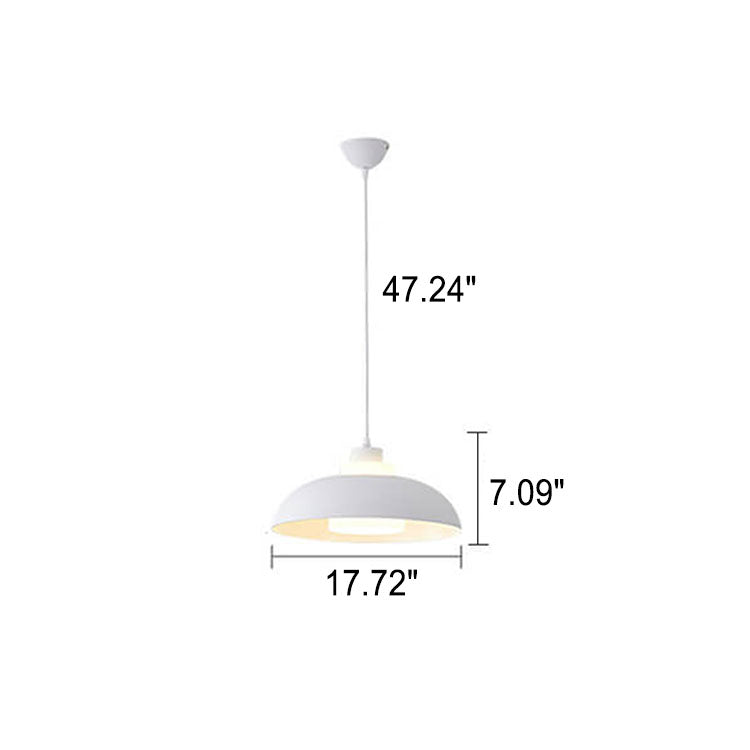 Moderne Aluminium Hanglamp – E26 Fitting, Meerdere Kleuren en Maten